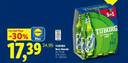 Lidl TUBORG Bere blondă Ofertă