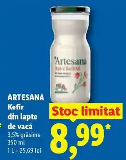 Lidl ARTESANA Kefir din lapte de vacă Ofertă