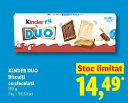 Lidl KINDER DUO Ofertă