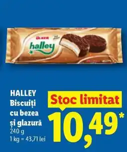 Lidl HALLEY Biscuiți cu bezea și glazură Ofertă