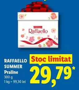 Lidl RAFFAELLO SUMMER Praline Ofertă