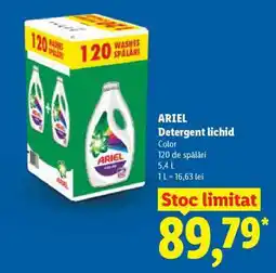 Lidl ARIEL Detergent lichid Ofertă