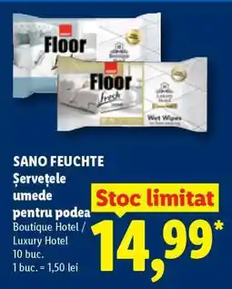 Lidl SANO FEUCHTE Ofertă