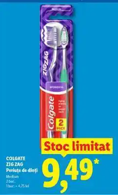 Lidl COLGATE ZIG-ZAG Periuțe de dinți Ofertă