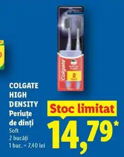 Lidl COLGATE HIGH DENSITY Periuțe de dinți Ofertă