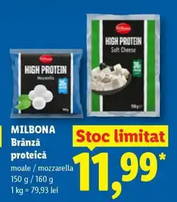 Lidl MILBONA Brânză proteică Ofertă