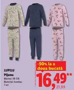Lidl LUPILU Pijama Ofertă