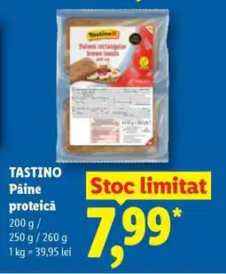 Lidl Tastino Pâine proteică Ofertă