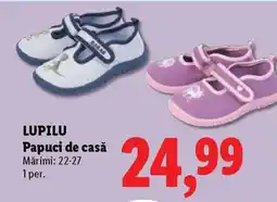 Lidl LUPILU Papuci de casă Ofertă