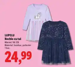 Lidl LUPILU Rochie cu tul Ofertă