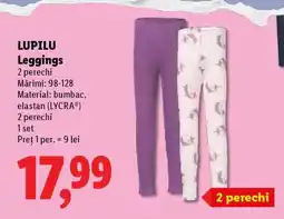 Lidl LUPILU Leggings Ofertă