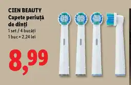 Lidl Cien Beauty Capete periuță de dinți Ofertă