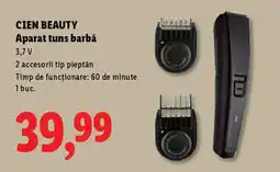 Lidl CIEN BEAUTY Aparat tuns barbă Ofertă