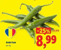 Lidl Ardei iute Ofertă