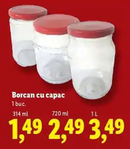 Lidl Borcan cu capac Ofertă