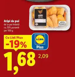 Lidl Aripi de pui Ofertă