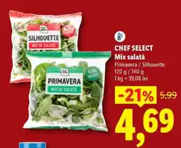 Lidl Chef Select Mix salată Ofertă