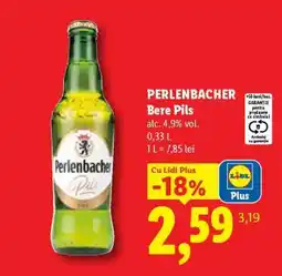 Lidl Perlenbacher Bere Pils Ofertă