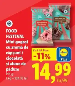 Lidl FOOD FESTIVAL Mini gogoși Ofertă
