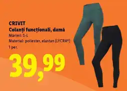 Lidl CRIVIT Colanți funcționali, damă Ofertă