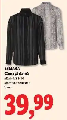 Lidl ESMARA Cămașă damă Ofertă