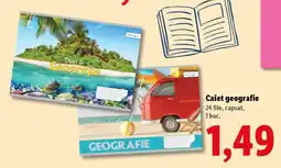 Lidl Caiet geografie Ofertă