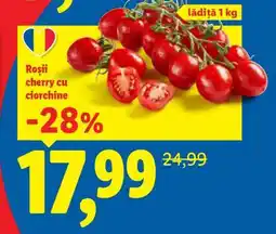 Lidl Roșii cherry cu ciorchine Ofertă