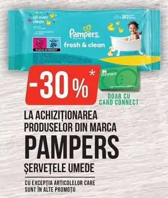 Pampers șervețele umede
