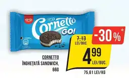 Mega Image Cornetto înghețată sandwich Ofertă