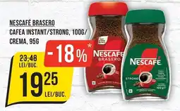 Mega Image Nescafe brasero cafea instant/strong Ofertă