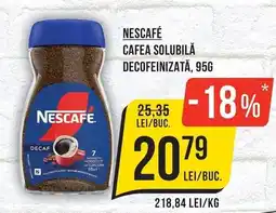 Mega Image Nescafe cafea solubila decaffeinizata Ofertă
