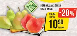 Mega Image Grădina Mega Pere Williams Opera Ofertă