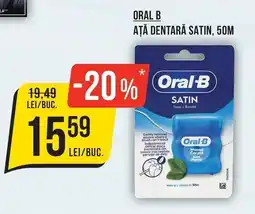 Mega Image Oral B ată dentară satin Ofertă