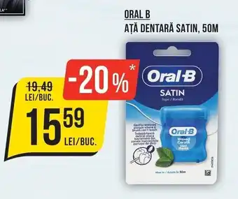 Mega Image Oral B ată dentară satin Ofertă