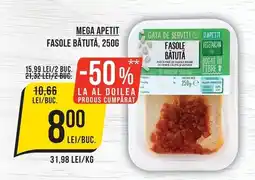 Mega Image Mega Apetit fasole bătută Ofertă