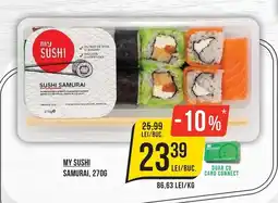 Mega Image My Sushi Samurai Ofertă