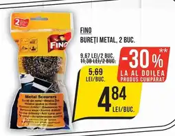 Mega Image Fino bureți metal Ofertă