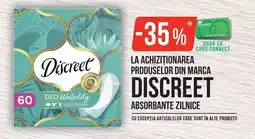 Mega Image Discreet absorbante zilnice Ofertă