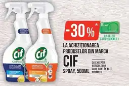 Mega Image Cif spray Ofertă
