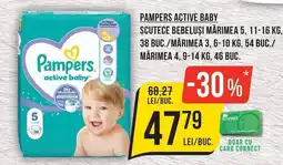 Mega Image Pampers active baby Ofertă