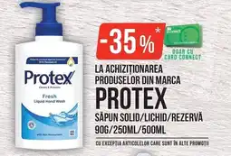 Mega Image Protex săpun solid/lichid/rezervă Ofertă