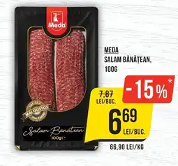 Mega Image Meda salam bănățean Ofertă