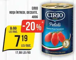 Mega Image Cirio pelati Ofertă
