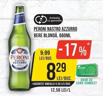 Mega Image Peroni nastro azzurro Ofertă