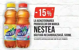 Mega Image Nestea băutură necarbo gazoașă Ofertă