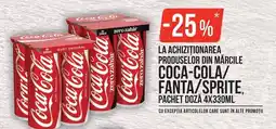 Mega Image Coca-Cola/Fanta/Sprite Ofertă