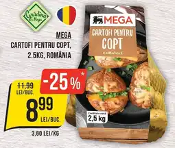 Mega Image Mega cartofi pentru copt Ofertă