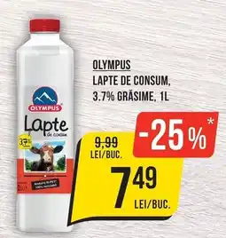 Mega Image Olympus lapte de consum Ofertă