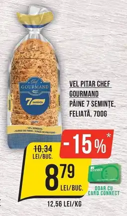 Mega Image Chef Gourmand pâine 7 seminte Ofertă