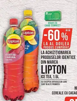 Mega Image Lipton ice tea Ofertă